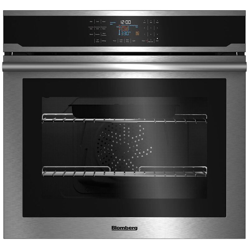 Blomberg 30 in. 3.9 cu. ft. Electric Single Wall Oven with True European Convection - Stainless Steel, , hires