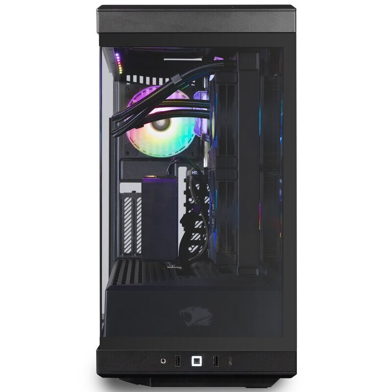 iBUYPOWER Y40 Gaming Desktop with Intel Core Ultra 9 285, 24-Core CPU, NVIDIA GeForce RTX 5080, 16GB VRAM GPU, 32 GB RAM, 2 TB SSD & Windows 11 Home - Black, , hires