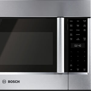 Bosch Benchmark Series 30 in. 1.9 cu. ft. Over-the-Range Microwave with 10 Power Levels, 385 CFM & Sensor Cooking Controls - Stainless Steel, , hires