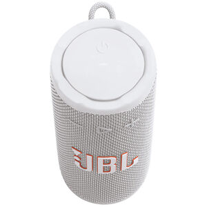 JBL Grip Compact Bluetooth Speaker with Bold Pro Sound & Ambient light - White, White, hires