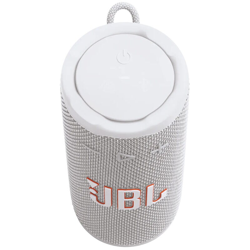 JBL Grip Compact Bluetooth Speaker with Bold Pro Sound & Ambient light - White, White, hires