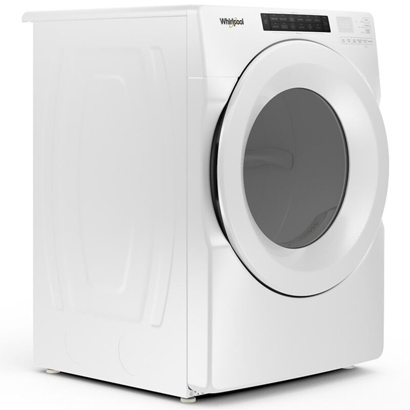 Whirlpool 27 in. 7.4 cu. ft. Electric Dryer with 36 Dryer Programs, 5 Dry Options, Sanitize Cycle & Sensor Dry - White, , hires