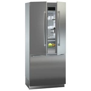 Liebherr 36 in. 18 cu. ft. Built-In Smart Counter Depth French Door Refrigerator with Internal Water Dispenser - Custom Panel Ready, , hires