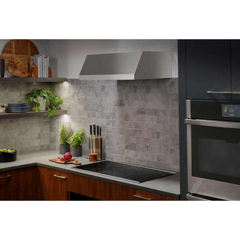 GE Profile 36 in. 5-Burner Smart Induction Cooktop with Simmer Burner & Power Burner - Stainless Steel, , hires