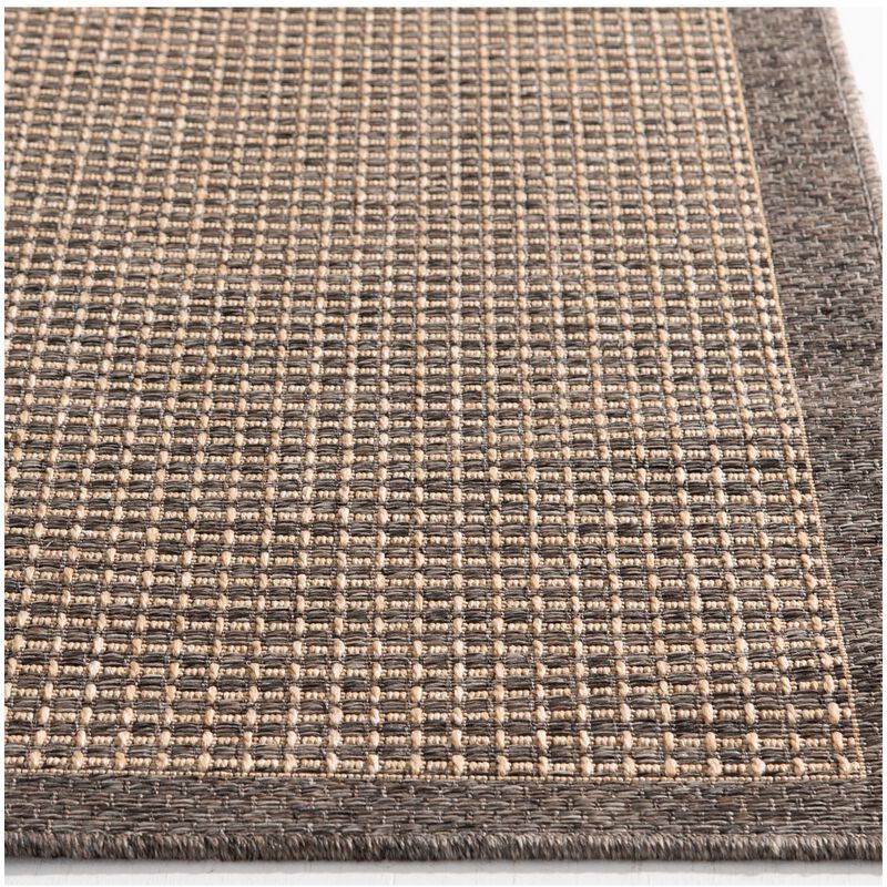 Natco Santorini Collection Avola Outdoor Area Rug 7'10"x9'10" - Pebble/Natural, , hires