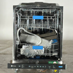 GE Profile 24 in. Top Control Flush-Mount Smart Dishwasher with 44 dBa Sound Level, 3rd-Rack & Dry Boost - Fingerprint Resistant Stainless (Open Box Excellent Condition), , hires