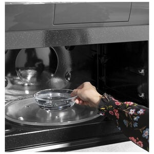 Cafe 30 in. 2.1 cu. ft. 1000W Over-the-Range Microwave with 400 CFM & Sensor Cooking - Stainless Steel, , hires