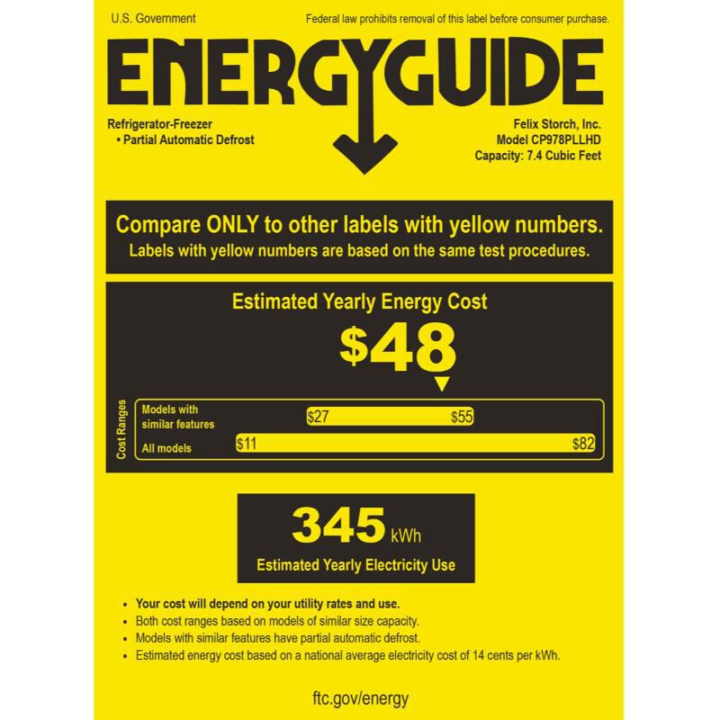 Summit 22 in. 7.4 cu. ft. Top Freezer Refrigerator - Stainless Look, , hires