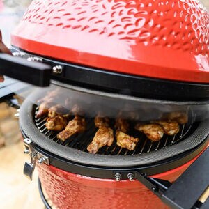 Kamado Joe Classic Joe Series III Charcoal Grill - Red, , hires
