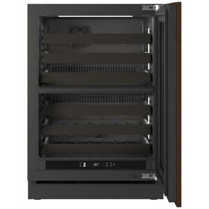 U-Line The Seamless Collection 24 in. Outdoor Undercounter Wine Cooler with Wire Racks, Dual Temperature Zones & 42-Bottle Capacity - Custom Panel Ready, , hires
