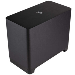 Polk React Sub Powerful Wireless Subwoofer for The React Sound Bar - Black, , hires