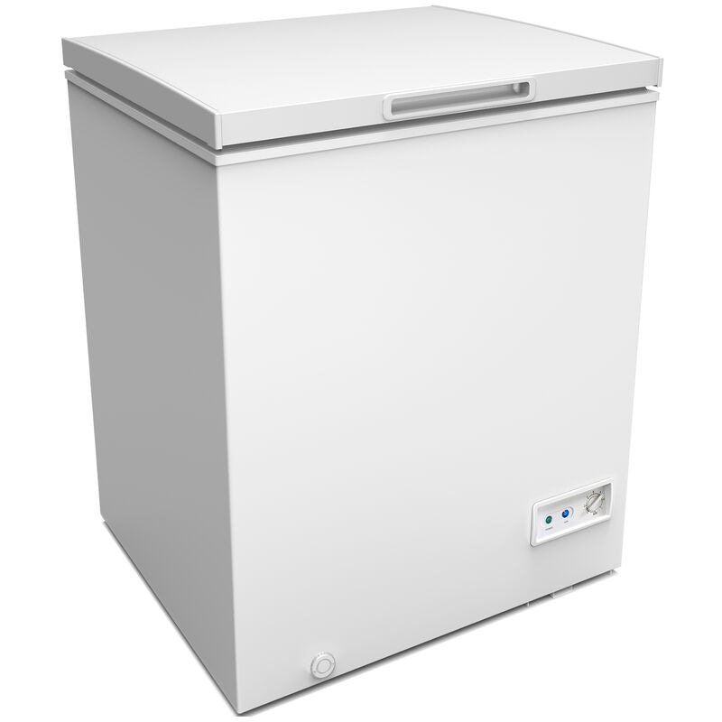 Avanti 25 in. 5.0 cu. ft. Chest Compact Freezer with Knob Control - White, , hires