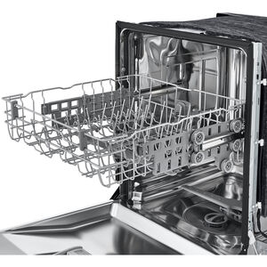 LG 24 in. Built-In Dishwasher with Front Control, 52 dBA Sound Level, 15 Place Settings & 5 Wash Cycles - Black, , hires
