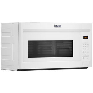 Maytag 30" 1.9 Cu. Ft. Over-the-Range Microwave with 10 Power Levels - White, , hires