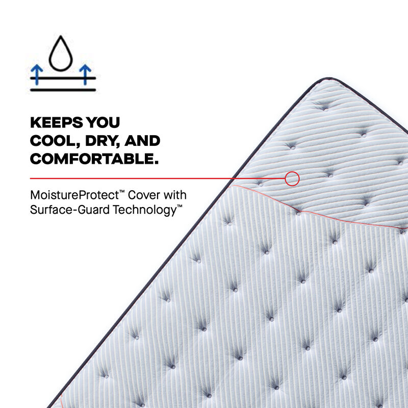 Sealy Orlando Posturepedic Plush Innerspring King Size Mattress, , hires