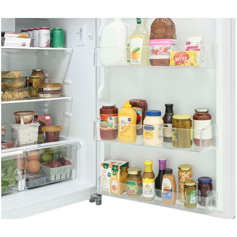 Frigidaire 30 in. 21.6 cu. ft. Garage-Ready Top Freezer Refrigerator - White, , hires