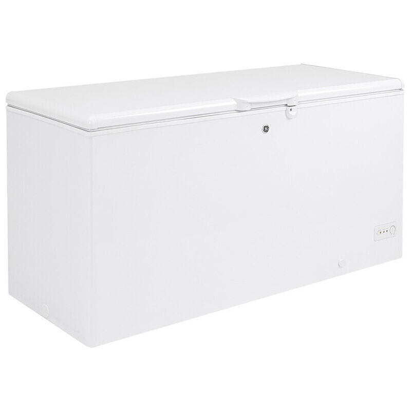 GE 65 in. 15.7 cu. ft. Garage-Ready Chest Freezer - White | P.C.