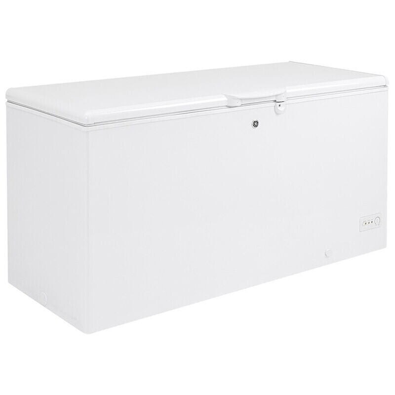 GE 65 in. 15.7 cu. ft. Garage-Ready Chest Freezer - White, , hires