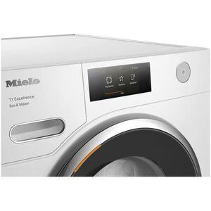 Miele 24 in. 4.0 cu. ft. Smart Stackable Ventless Electric Dryer with Heat Pump, Sensor Dry & Steam Cycle - Lotus White, , hires