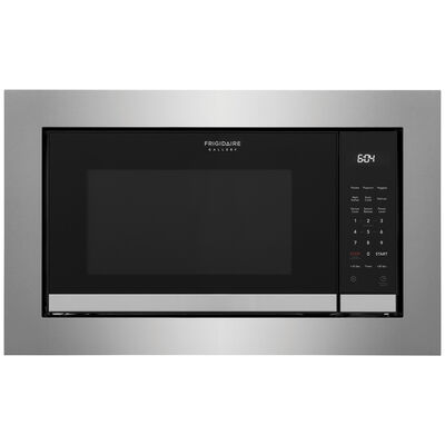 Frigidaire Gallery 25 in. 2.2 cu.ft Built-In Microwave with 10 Power Levels & Sensor Cooking Controls - Stainless Steel | GMBS3068AF