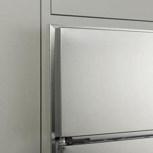 Cafe 48 in. 28.7 cu. ft. Built-In Smart Counter Depth Side by Side Refrigerator with Ice & Water Dispenser - Stainless Steel, , hires