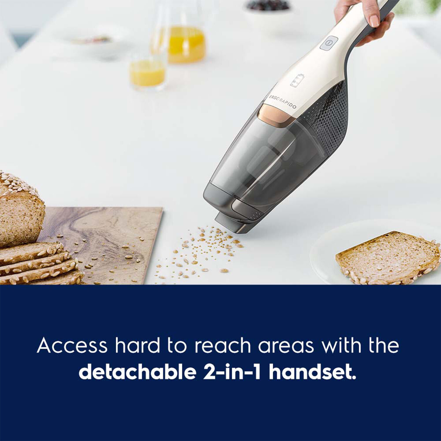 Electrolux Ergorapido Cordless Light-Weight 2-in-1 Handheld/Stick