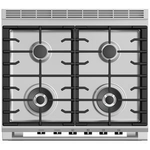 Fisher & Paykel Series 7 30 in. 3.5 cu. ft. Standard Convection Gas Range with 4 Sealed Burners - Black, , hires