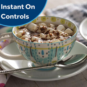 GE Spacemaker 17 in. 0.7 cu. ft. 700W Countertop Microwave - Stainless Steel, Stainless Steel, hires