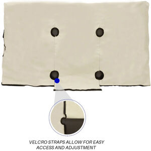 Sylvox Waterproof Outdoor TV Cover for 60-65" - Beige, , hires