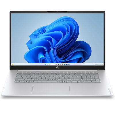 HP OmniBook 3 17 in. Touch Screen Notebook with Copilot, AMD Ryzen 3 30, 2.4 GHz, 4-Core CPU, AMD Radeon 610M GPU, 8 GB RAM, 512 GB SSD, up to 12 Hrs. of Battery Life & Windows 11 Home - Glacier Silver | 17-DP0419NR
