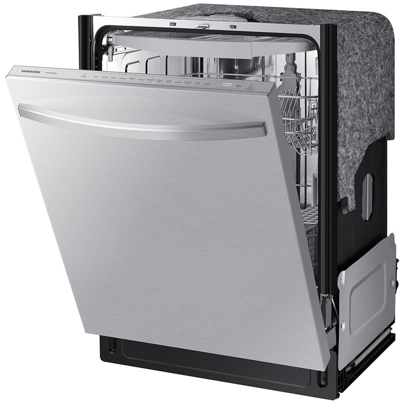 Samsung 24 in. Top Control Smart Dishwasher with 46 dBa Sound Level & 3rd-Rack - Stainless Steel, , hires