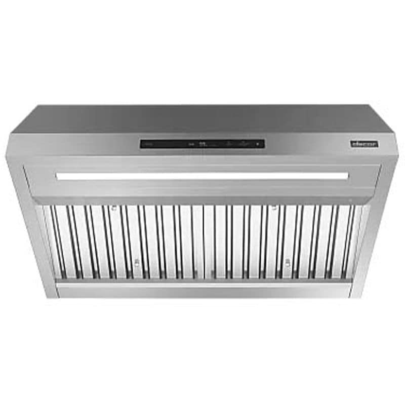 Dacor 36 in. Smart Ducted Canopy Pro Style Style Range Hood with 1200 CFM, 4 Fan Speeds & 1 LED Light - Silver Stainless, , hires