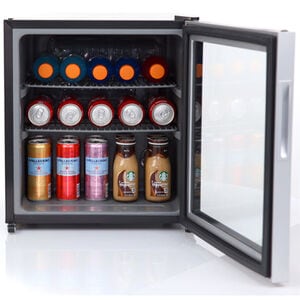 Avanti 19 in. 1.6 cu. ft. Freestanding Beverage Center with Removable Shelves & Knob(s) Control - Black, , hires