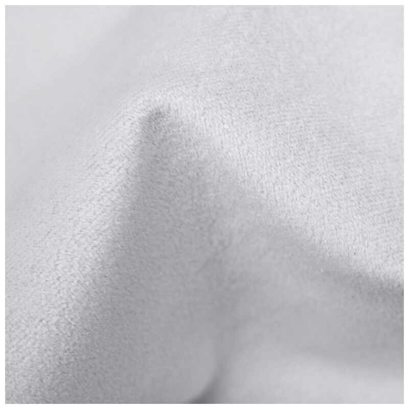 Skyline Furniture Tufted Velvet Fabric Upholstered Full Size Bed - White, White, hires