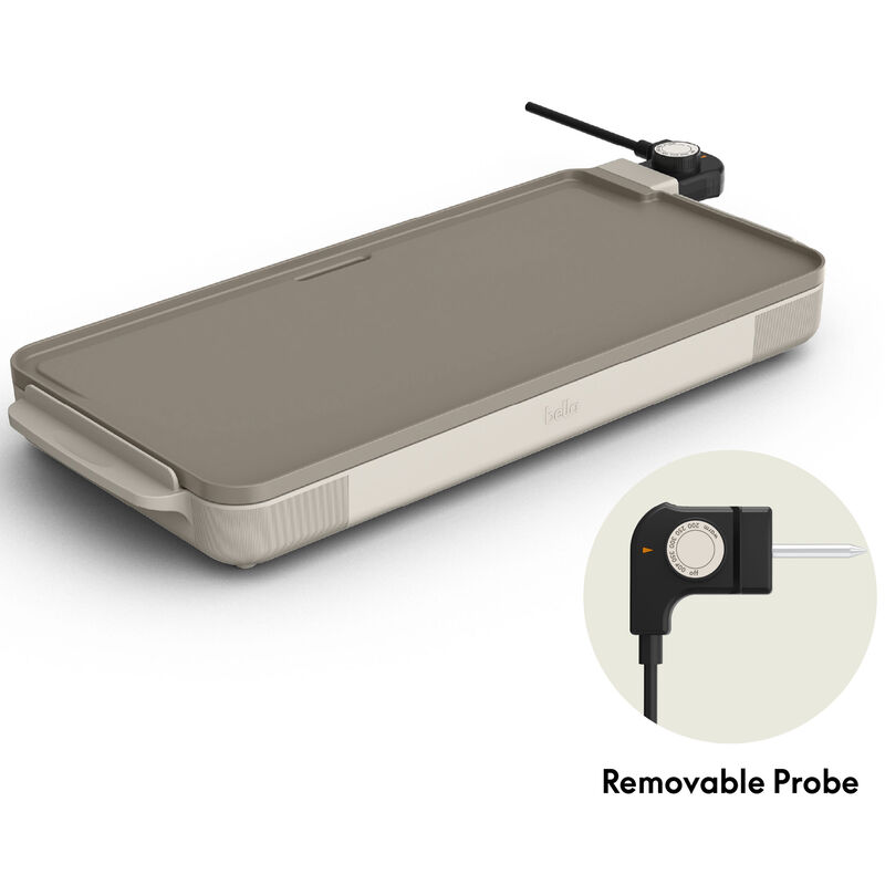 Bella 10" x 20" Griddle - Oatmilk, , hires