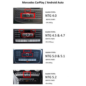 RDVFL Wireless CarPlay/Android Auto for Mercedes-Benz w/ NTG5 System, , hires