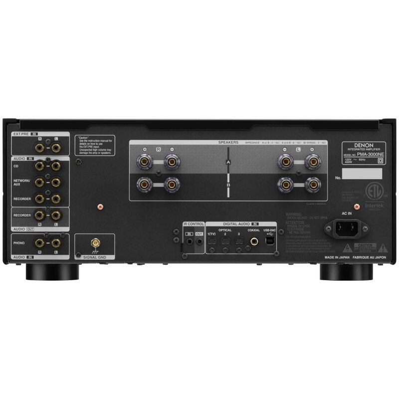 Denon 2 Ch. Integrated Amplifier with MM/MC Phono Stage - Black, , hires
