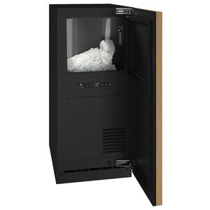 U-Line 3 Class Series 15 in. Ice Maker with 30 Lbs. Ice Storage Capacity & Digital Control - Custom Panel Ready, , hires