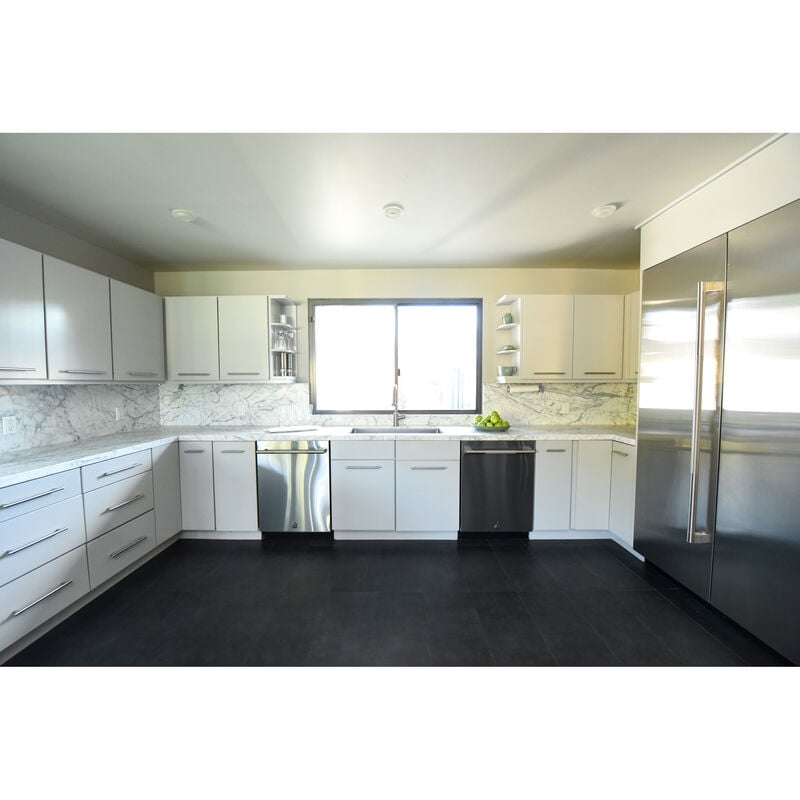 JennAir Noir 30 in. Built-in Left Hand Swing Door Panel Kit for Freezer - Stainless Steel, , hires