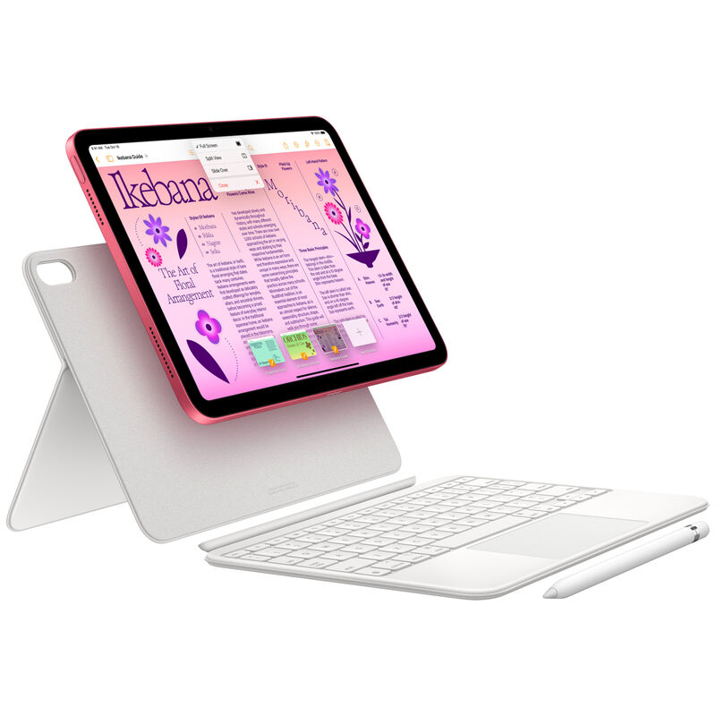 Apple iPad 10.9 10th Gen (2022) tablet case Pink SPIGEN URBAN FIT
