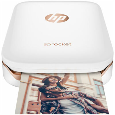 HP Sprocket Bluetooth Mobile Photo Printer - White | SPROCKETWH