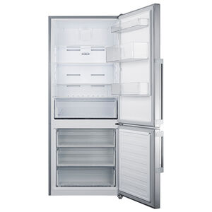 Summit Thin Line Series 28 in. 14.0 cu. ft. Counter Depth Bottom Freezer Refrigerator - Stainless Steel, , hires