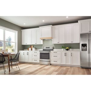 Broan PM Series 21 in. Convertible Standard Style Range Hood with 450 CFM, 3 Fan Speeds & 2 LED Lights - Stainless Steel, , hires