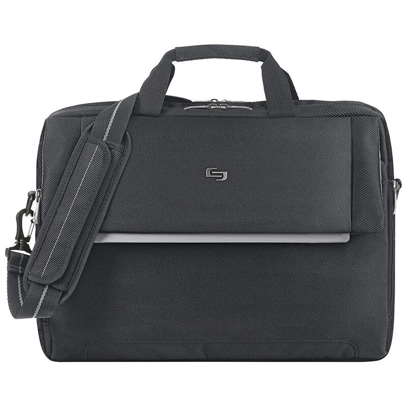 Solo Chrysler 17.3" Laptop Briefcase, , hires