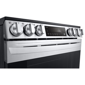 LG 30 in. 6.3 cu. ft. Smart Air Fry True European Convection Slide-In Electric Range with Radiant Burners - PrintProof Stainless Steel, , hires