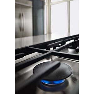KitchenAid 30 in. 5-Burner Natural Gas Cooktop with Simmer Burner & Power Burner - Stainless Steel, , hires