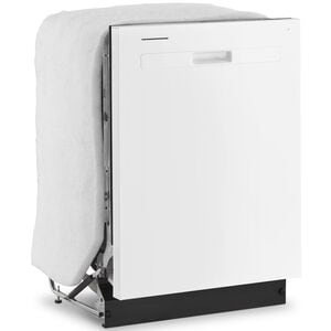 Whirlpool 24 in. Top Control Dishwasher with 55 dBa Sound Level & Pocket - White, White, hires
