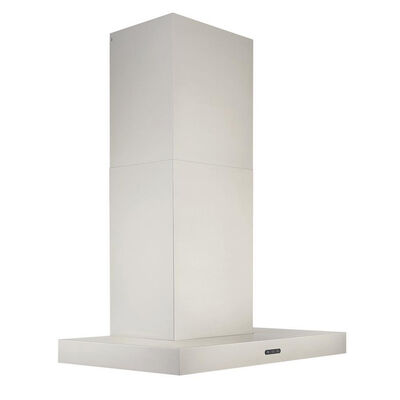 Broan EW43 Series 30 in. Chimney Style Range Hood with 3 Speed Settings, 460 CFM, Convertible Venting & 1 LED Light - Stainless Steel | EW4330SS