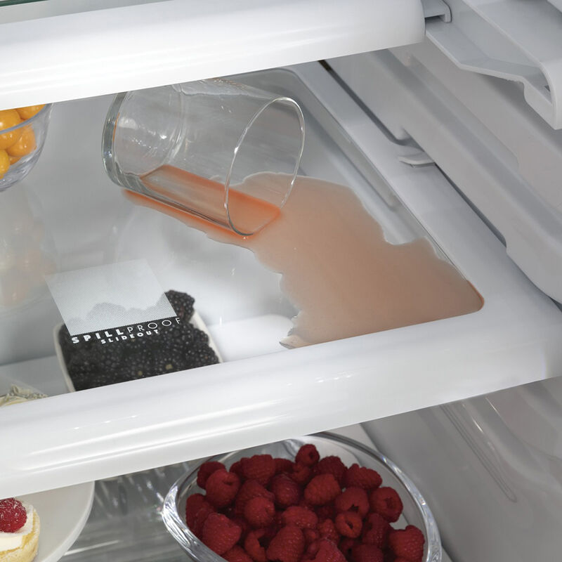 Cafe 48 in. 29.5 cu. ft. Built-In Smart Counter Depth Side by Side Refrigerator with Ice Maker - Stainless Steel, , hires