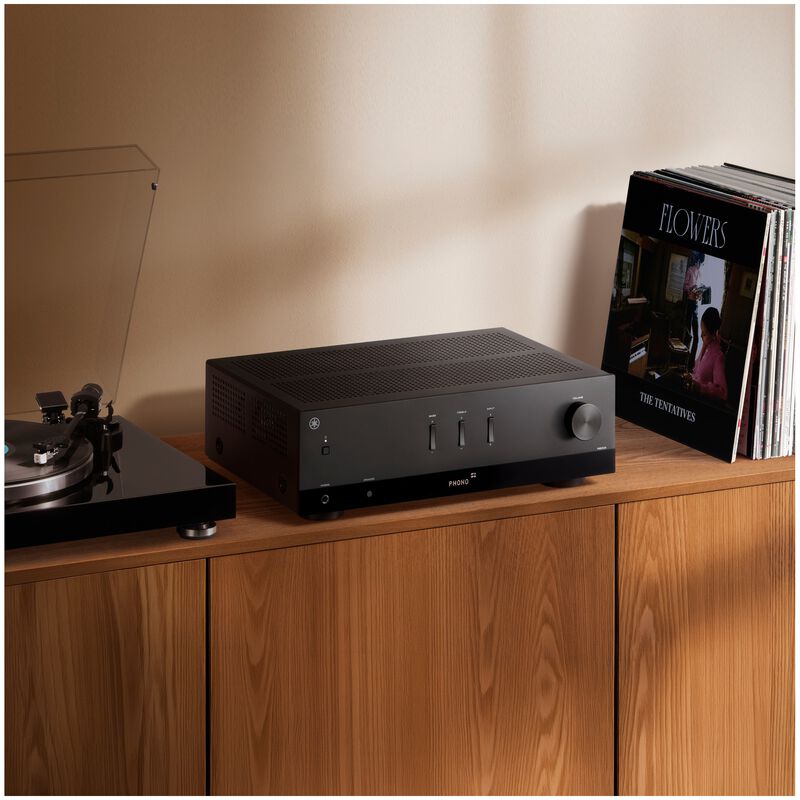 Yamaha 2-Channel Hi-Fi Stereo Receiver with Bluetooth - Black, , hires